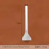 Herramienta de Punzón Recto de Acero Inoxidable para Perforar Ranuras de Tarjetas, Cortar y Artículos de Cuero para Bricolaje, Carteras, Cinturones y Perforadora de Correas
