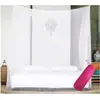Mosquitero Cuadrado Simple para Uso en Exteriores, Hamaca Antimosquitos para Dormitorio y Viajes, Mosquitero Portátil, Cortina para Cama Plegable sin Instalación y Estilo Sábana de Cama