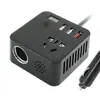 Inversor de coche 12V a 220V universal para coche y camión, inversor de corriente para coche multifunción