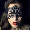 Moda sexy máscara de encaje maquillaje para actuación baile de Navidad máscara para ojos encaje tejido fiesta Multiestilo