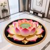 Alfombra de Loto Transfronteriza Alfombrilla de Mesita de Noche Esterilla para Asiento Alfombrilla Antideslizante para Pies Amazon Alfombrilla Antideslizante para Entrada Aislamiento Refrigerante Alfombrilla de Terciopelo de Cristal