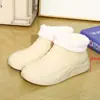 Botas de Lluvia Impermeables de Tubo Corto para Aumentar la Altura para Mujer, Botas de Agua Antideslizantes para Todas las Estaciones, Versión Japonesa Coreana para Estudiantes de Primavera y Otoño, Ligeras para Exteriores