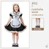 Fantasia infantil de Halloween, roupa de empregada, cosplay, estilo pastoral, Lolita de fazenda para menina, vestido Dirndl de fazenda