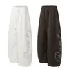 Pantalones Anchos de Alta Calidad, Estilo Coreano 2026, Decorados con Pedrería, Pantalones Casuales Juveniles de Moda, Suministro al por Mayor 04
