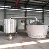 Vaporizador de Descarregamento Automático para Produção de Bebidas Alcoólicas, Panela Suspensa, Panela Basculante, Vaporizador de Camada Dupla, Vaporizadores Suspensos de 500kg para Cozinhar Grãos no Vapor, Equipamento de Fermentação