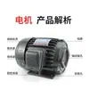 Motor Hidráulico Personalizado 1Hp 2Hp 3Hp 4Hp 5Hp 7.5Hp 10Hp Motor Asíncrono Trifásico de Cobre Puro