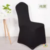 Fundas Elásticas Rojas y Blancas para Sillas de Restaurantes, Banquetes y Hoteles, Cobertura Total, a Prueba de Polvo, Fundas para Sillas de Boda, Fundas de Taburete de una Pieza