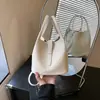 Bolso Cubo Versátil de Moda Otoño 2026 Transfronterizo, Bolso de Hombro Cruzado de Alta Gama para Mujer, Bolso de Mano para Viajes Diarios