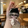 Atacado Transfronteiriço de Pingentes de Boneca para Óculos Estilo Ins, Chapéus de Lã Tricotados, Chaveiros de Boneca e Acessórios para Bolsas
