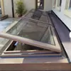 Janela de Teto com Iluminação Natural Integrada no Porão, Portas e Janelas de Liga de Alumínio, Escada para o Telhado, Vidro Laminado, Janela de Teto de Abrir, Caixilho