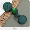 Nuevo Botón de Cheongsam Estilo Chino Botón de Perla de Jade Quemador de Incienso Botón de Estilo Nacional Hanfu Traje Tang Botones Tejidos a Mano Accesorios