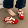 Tênis de Treino Retro Alemão Forrest Gump para Mulheres, Novo Outono 2026 Versátil de Solado Plano Esportivo Casual