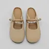 Zapatos de tacón bajo con brisa suave nocturna, combinados con falda corta, zapatos para conducir, estilo de hada 2026 Primavera Verano Nuevos Zapatos de boca poco profunda