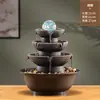 Xintianquan Bang Fang Laicai Bola de Feng Shui Roda de Feng Shui Zhaocai Água Circulante Abertura de Casa Presente de Inauguração Casa Decorações de Mesa