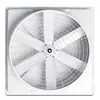 Ventilador de presión negativa de fibra de vidrio, ventilador de ventilación potente de alta potencia, extractor para invernaderos, granjas y talleres