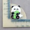 Caixa de Armazenamento DIY Grampo Animal de Desenho Animado Acessórios de Resina Geladeira Panda DIY Cola Cremosa Adesivo Materiais de Decoração