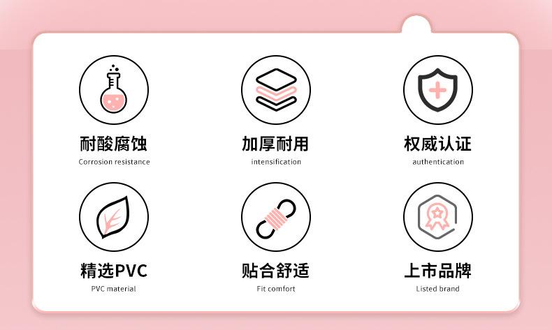 pvc一次性手套20只