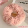 Estilo Fresco de Verano Anillo para el Cabello de Intestino de Cerdo con Cabeza de Bola Verano Simple Banda Elástica Goma para el Cabello de Mujer Diadema Cuerda para el Cabello