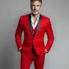 Conjunto de Terno Casual de Negócios Novo para Homem de Comércio Exterior Transfronteiriço, Conjunto Formal de Três Peças para Homem, Anfitrião de Banquete de Casamento, Noivo