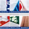 Delantales Personalizados con Patrones de Logo, Delantales Impermeables de Algodón Puro Hechos a Medida con Impresión Completa, Delantales Publicitarios de Lona Espesa para Ropa de Trabajo, Hechos a Medida