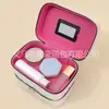 O Fabricante Tem Amostras em Estoque, Bolsa a Tiracolo Estojo de Cosméticos a Laser, Necessaire de Viagem, Bolsa a Tiracolo para Cosméticos, Caixa de Manicure