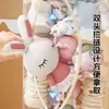 Contenedor de almacenamiento para muñecas para uso doméstico, vitrina transparente de gran capacidad para almacenar muñecas y juguetes, herramienta mágica de almacenamiento para juguetes de peluche