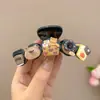 Pinza para el pelo versátil estilo coreano, accesorio para el pelo de color contrastante, nuevo modelo de alta gama 2026, pinza de tiburón de gran volumen para mujer