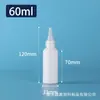 Al por mayor en stock 10-300ml Botellas Blancas Opacas, Botellas de Punta de Plástico, Botellas Exprimidoras, Botellas Dispensadoras de Pintura, Botellas Dispensadoras de Pegamento