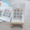 Parches para imperfecciones de dibujos animados personalizados transfronterizos, parches calmantes suaves con centella asiática para aislamiento de imperfecciones, parches de fútbol de la Copa del Mundo