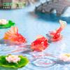 Micro-Paisagem Criativa Aquário de Peixes Dourados Koi Paisagismo DIY Acessórios de Decoração Mini Garrafa Ecológica Enfeites Pequenos de Mesa