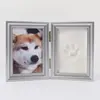 Conjunto de Porta-Retrato com Pegada de Pet na Lama Pegada de Patas de Cachorro e Gato Lembrança de Pet Mesa Venda Quente Transfronteiriça Fábrica