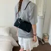 Bolso Coreano Simple Estilo Ins para Mujer 2026 Nuevo Bolso de Hombro Versátil para el Trabajo Bolso de Hombro Dulce con Lazo