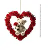 Adecuado para Colgantes de Mochilas, Llavero de Oso de Acrílico Regalo, Colgante de Coche Rosa Perfecto, Regalo Transfronterizo para el Día de San Valentín