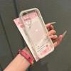 Funda Acrílica Colorida Tres en Uno Adecuada para Funda de Teléfono Apple 16, Cubierta Protectora para iPhone 15, 14 Alta Transparencia, 13 Borde Suave, 11