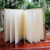 Libro Plegable tipo Acordeón Tarjeta Hecha a Mano DIY Álbum de Fotos Plegable tipo Acordeón Kraft Doble Cara en Blanco Álbum de Fotos Pintado a Mano