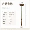 Martillo de masaje de madera para alitas de pollo para golpeteo de meridianos en todo el cuerpo, palo de golpeteo para hombros y cuello, relajación de espalda y cintura, golpeteo de espalda