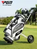 Suministro Directo del Fabricante Pgm Carrito de Golf Plegable de Dos Ruedas Carrito de Golf Manual Plegable Campo de Golf