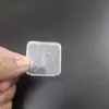 Caja blanca pequeña para tarjeta TF de fábrica, tarjeta de memoria, pin para sacar tarjeta, caja de almacenamiento para tarjeta TF, juego de pines, caja transparente de plástico, en stock