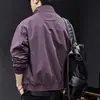 Ropa casual, chaqueta holgada para hombre estilo americano, chaqueta de trabajo retro moderna nueva, cortavientos para hombre para primavera y otoño, talla grande