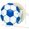 Caixa floral temática esportiva em formato de bola, cesta de armazenamento de flores exclusiva para fãs, presente de aniversário para namorado, embalagem para floricultura