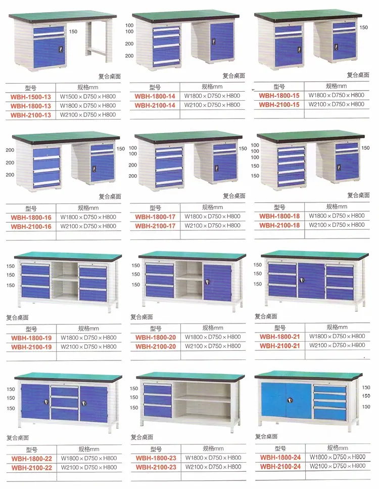 19重型工作桌