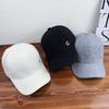 Gorra de Béisbol de Punto para Mujer Estilo Coreano con Letra C de Pedrería Otoño e Invierno Nueva Moda Versátil Resistente al Viento Cálida