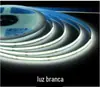 Fita LED COB Super Brilhante 12V/24V Autoadesiva Ultrafina Baixa Tensão LED Tira de Luz Suave Luz de Linha Gabinete Armário de Vinho