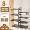 Gabinete de encimera de cocina que ahorra espacio debajo del fregadero con diseño de doble cara y doble fila puede albergar un wok, una arrocera y todos los utensilios de cocina del hogar