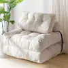 Sofá Compacto Silla Perezosa Portátil Plegable Cómodo Suelo Salón Dormitorio Bolsa de Aspiración Enrollable Sofá