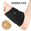 Soportes de Arco para Pies con Vendaje y Correas Cruzadas de Velcro para Fijación de Piernas en Forma de X y Almohadillas para Pies
