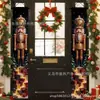 Fantoche Quebra-Nozes mais vendido transfronteiriço, dísticos de Natal, banner de atmosfera para cena de festa de carnaval de feriado europeu e americano