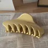 Pinza para el pelo grande de lunares estilo coreano para cabello grueso, pinza de tiburón dulce y elegante para la parte trasera de la cabeza, accesorio para el cabello de alta gama y exquisito