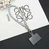 Cordón para Teléfono Móvil Correa de Muñeca 7mm Cadena Metálica para Teléfono Almohadilla Antiperdida Accesorio Corto para Cámara Llavero