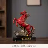 Enriqueça Imediatamente, Enfeites do Signo Cavalo para Atrair Riqueza, Sala de Estar, Escritório, Armário de Vinhos, Grandes Decorações, Presentes de Inauguração para Líderes